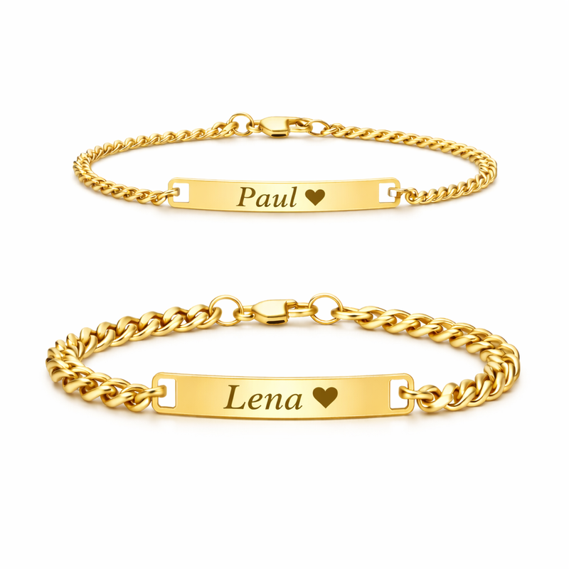 Personalisiertes Pärchenarmband