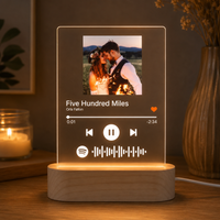 Personalisierte Musikplakette