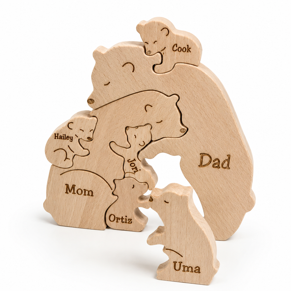 Holzbären Puzzle