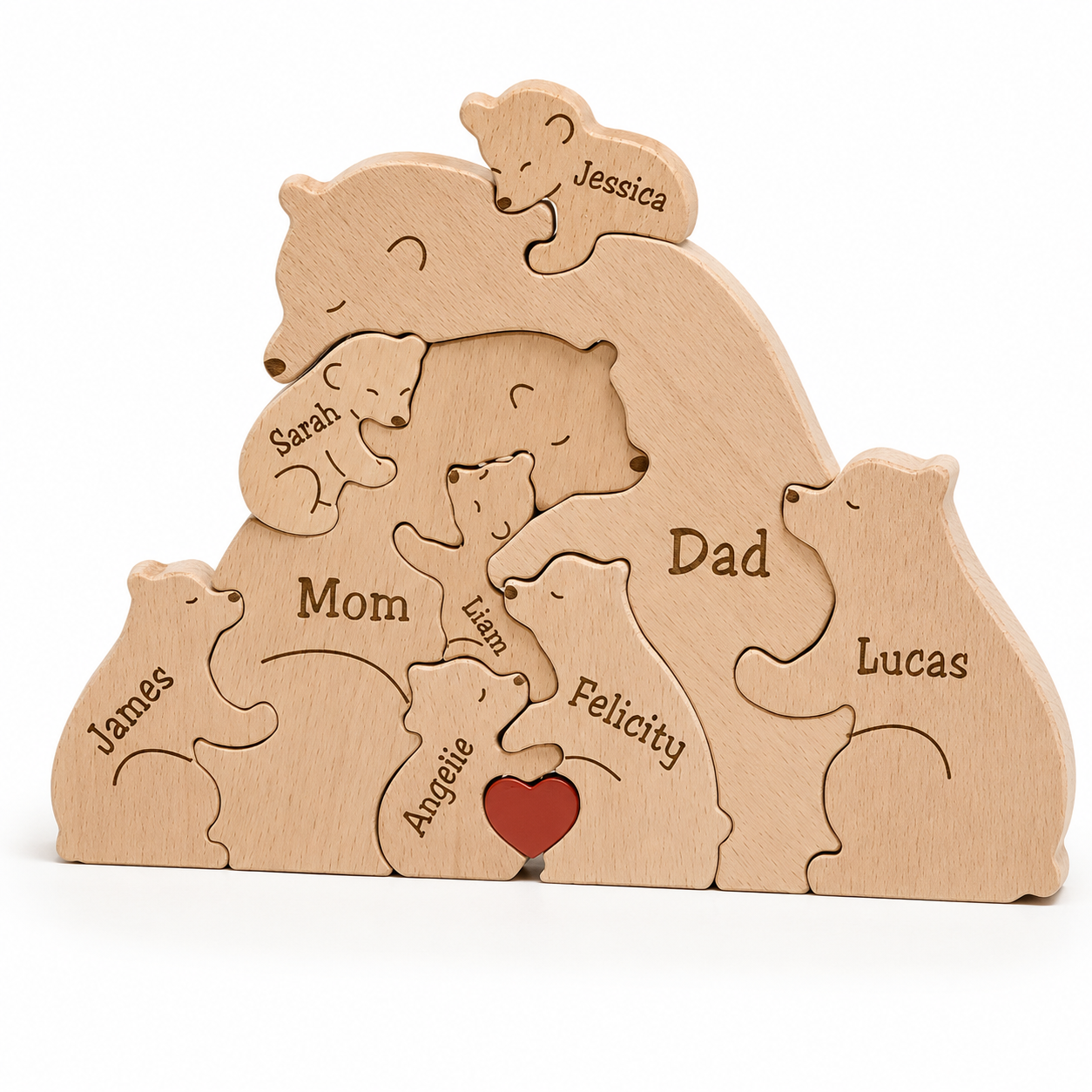 Holzbären Puzzle