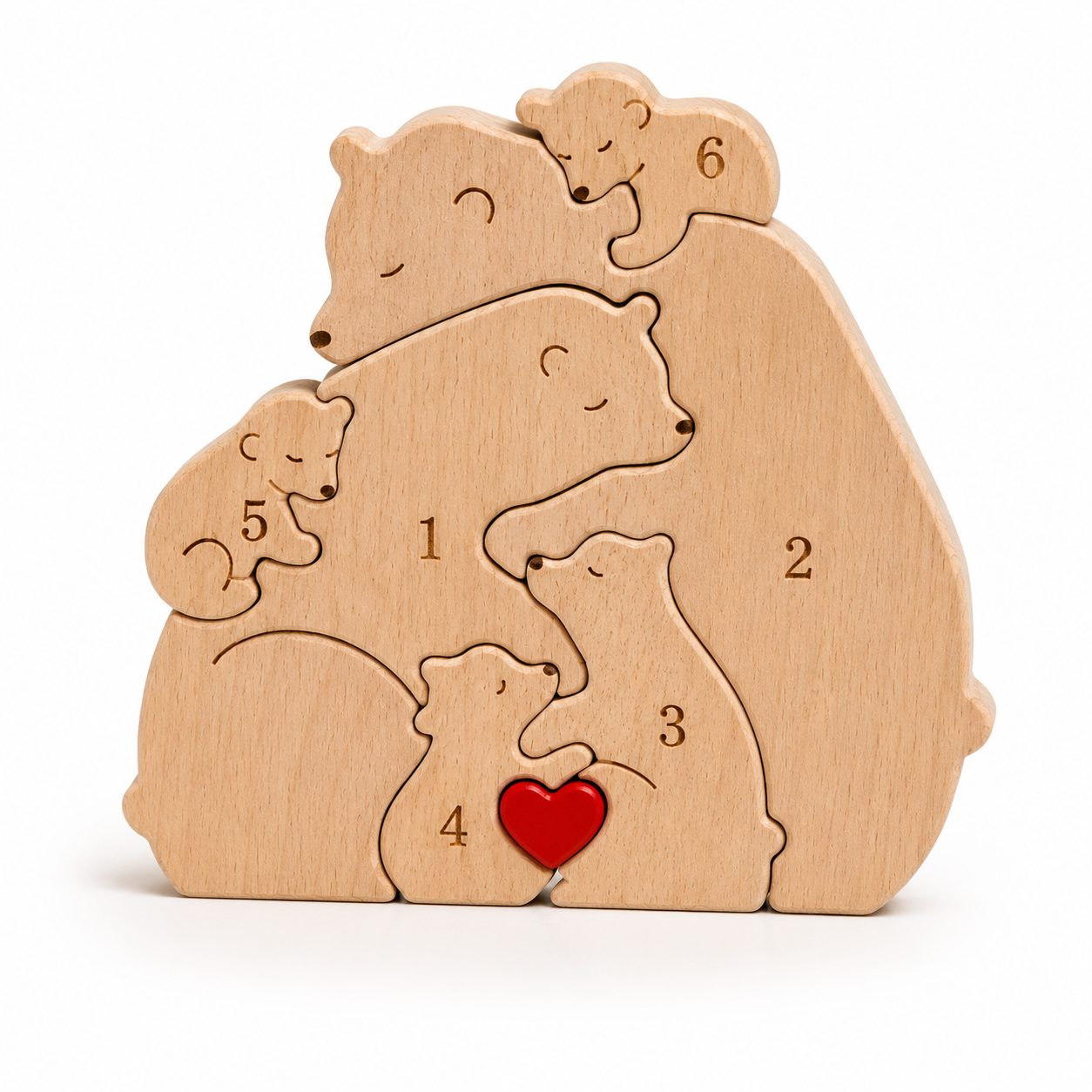 Holzbären Puzzle