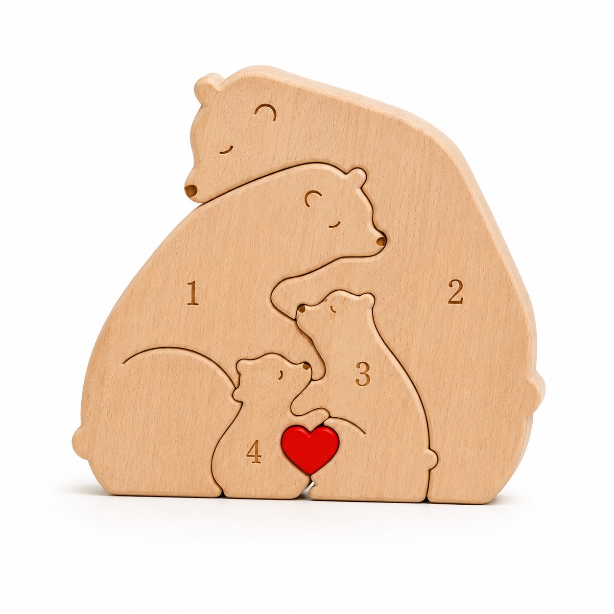Holzbären Puzzle