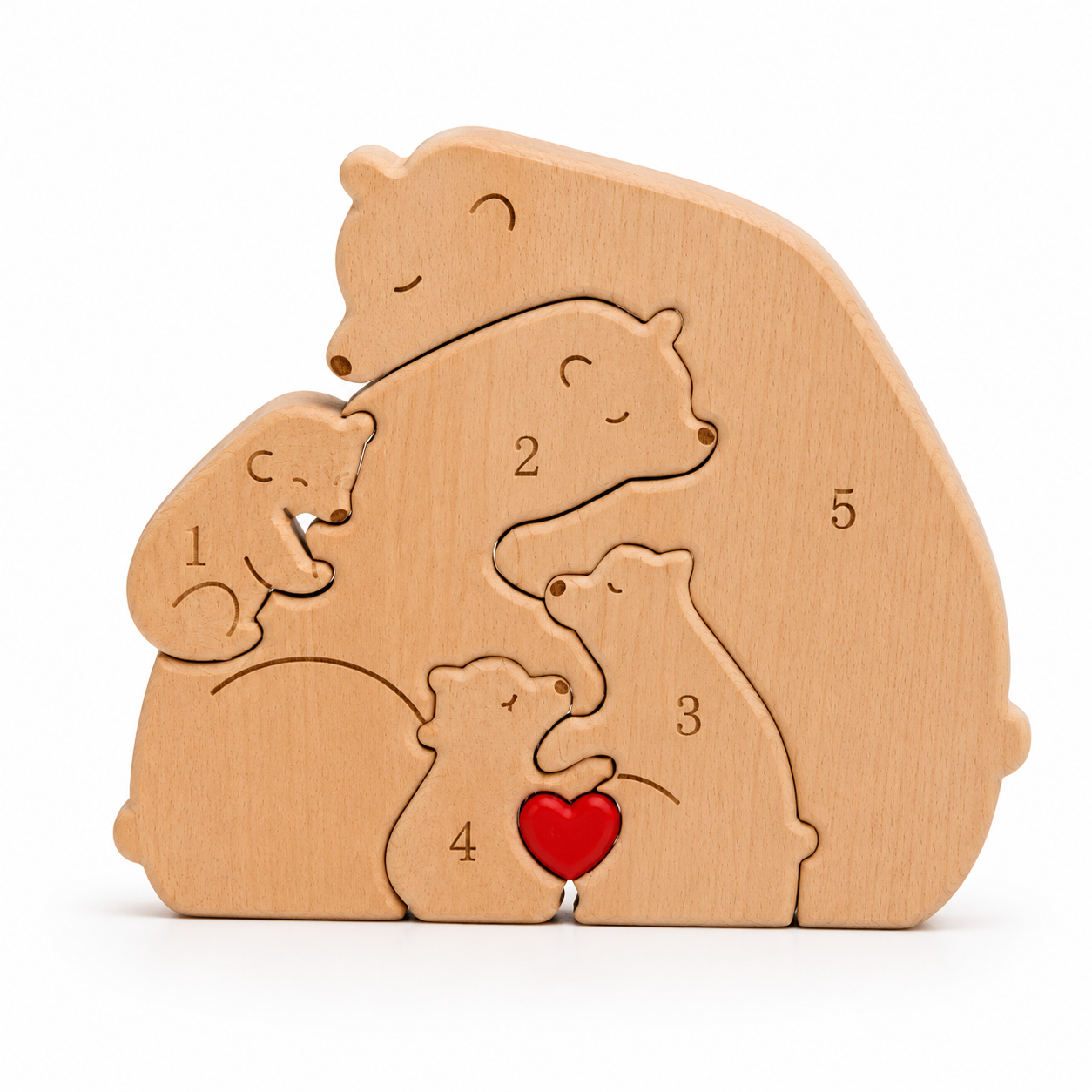 Holzbären Puzzle