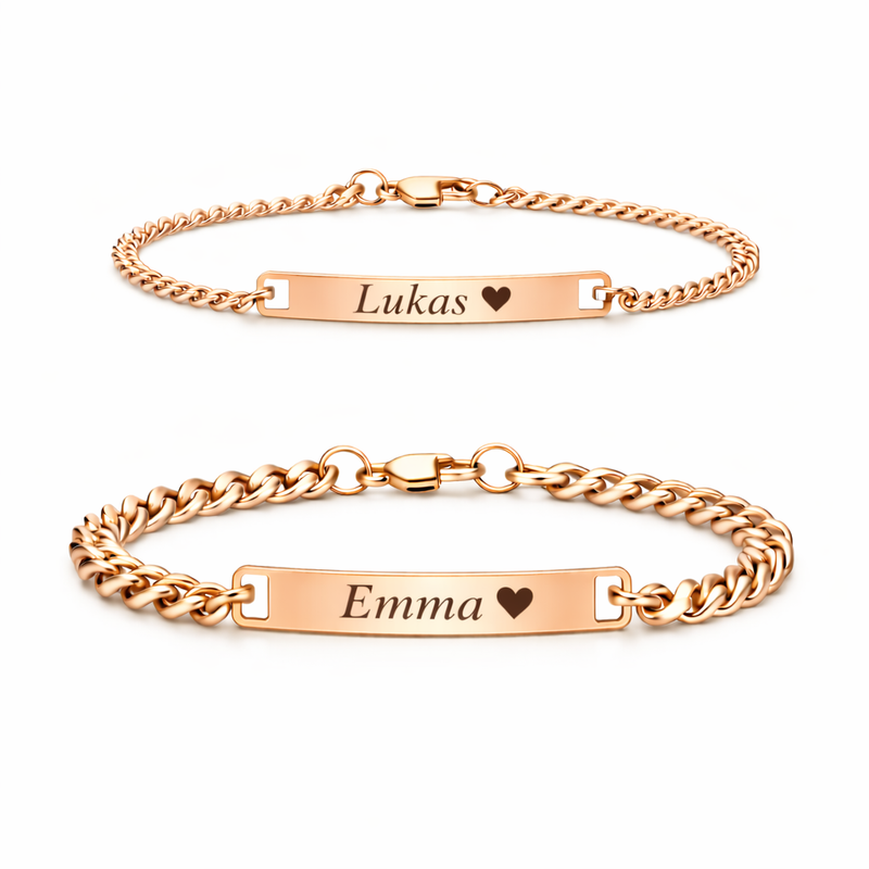 Personalisiertes Pärchenarmband