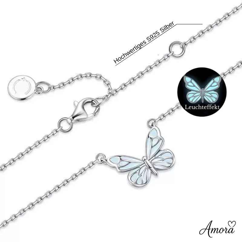 Amora Butterfly Halskette