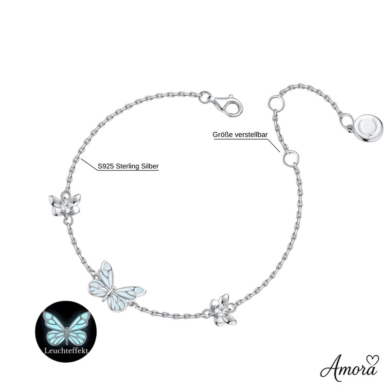 Amora Butterfly Halskette