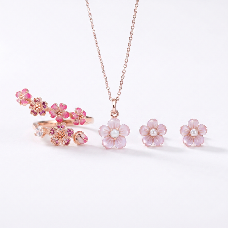 Amora™ Cherry Blossom Kette