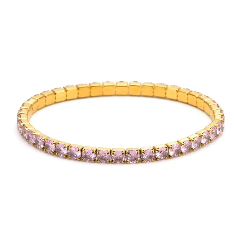 Amora™ Tennisarmband Rosa